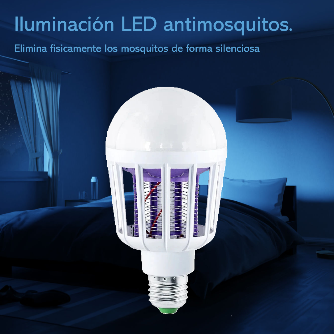 MosquiGuard® - Lámpara antimosquitos, Elimina los mosquitos de tu vida